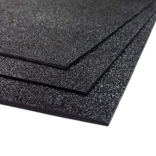Placa de ABS Negro de 1/8" X 4 X 8
